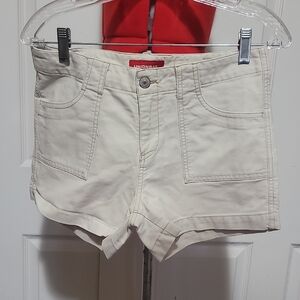 Women's Cream Shorts